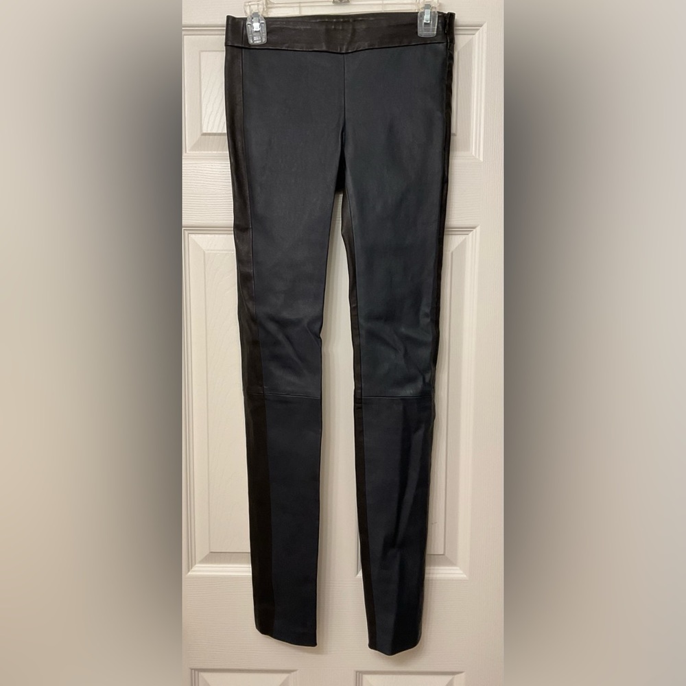 Derek Lam 10 Crosby leather jeans size 0
